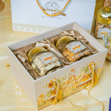 2 Jar Open Dryfruit Box